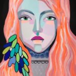 Azael girl | Tablou pictat